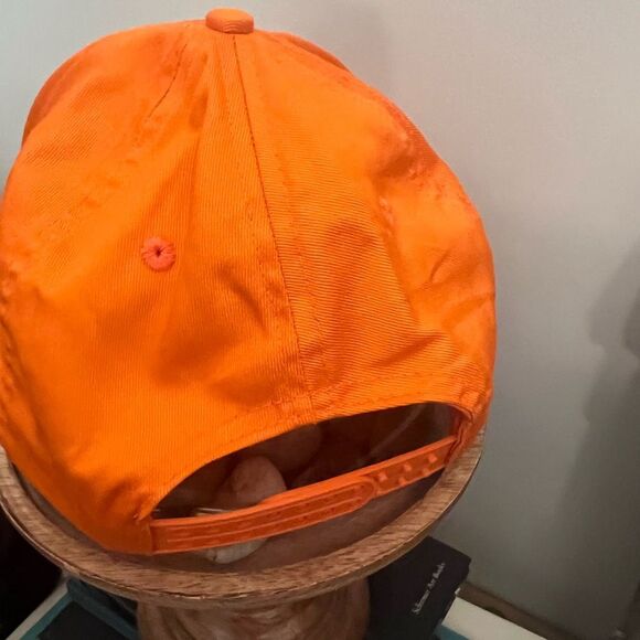 Cobra OSFA Vintage Orange Kubota Baseball Cap - Picture 3 of 5